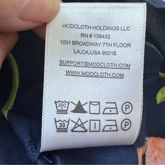 NWT ModCloth ERA Rich Navy Blue Summertime Appreciation Sleeveless Dress 14 - Picture 9 of 10